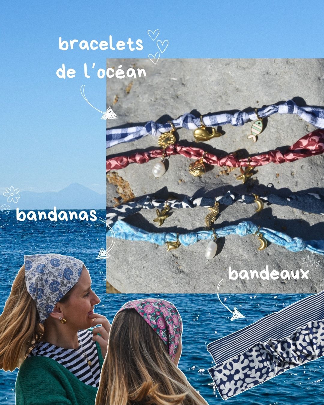 Carrousel dédié aux drops de nouveautés pour la marque Kalomia par Marine Reyna Sanchez.